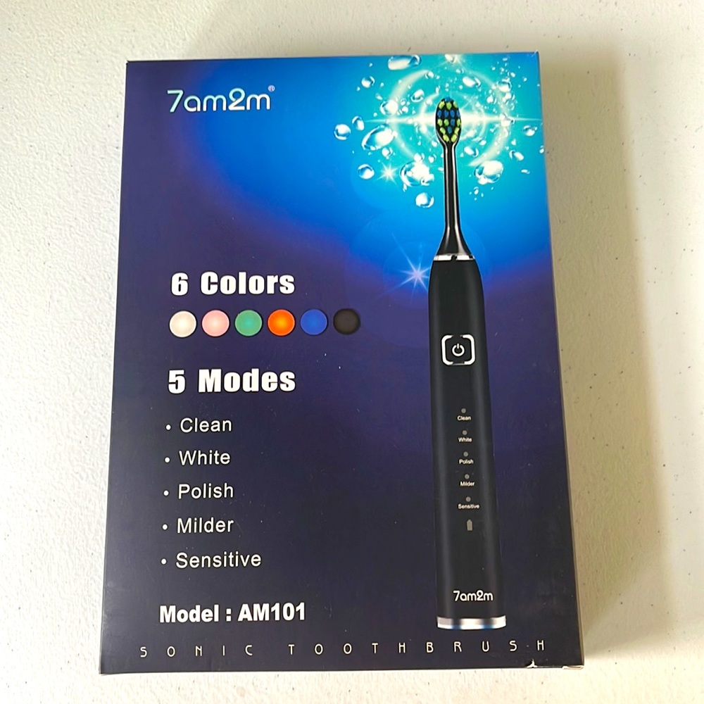 New White Electric Toothbrush